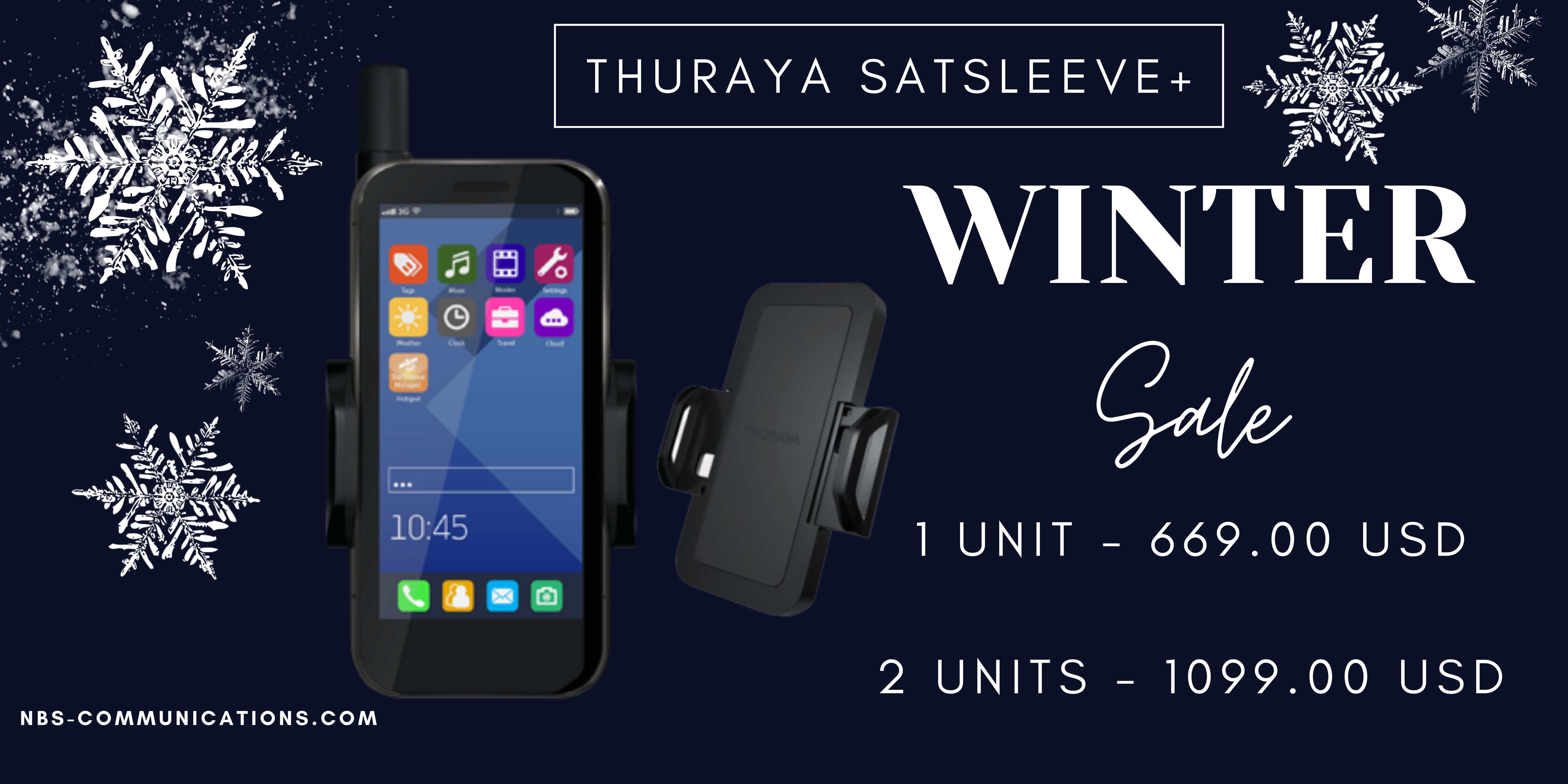 news image - NBS Communications Winter Promotion Thuraya Satsleeve+